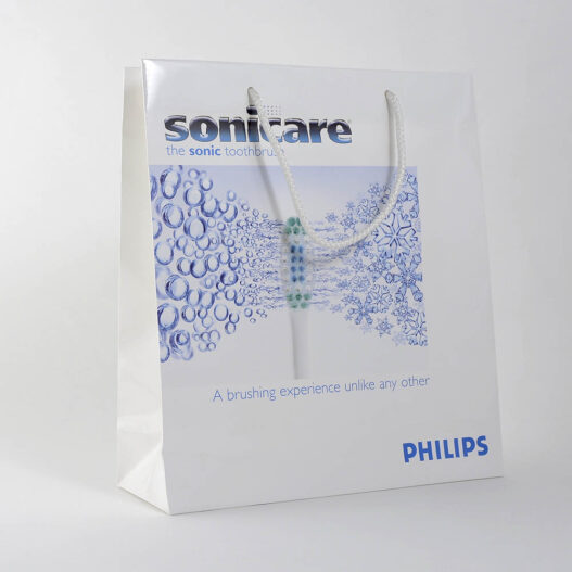 Luxury paper carrier bag Philips