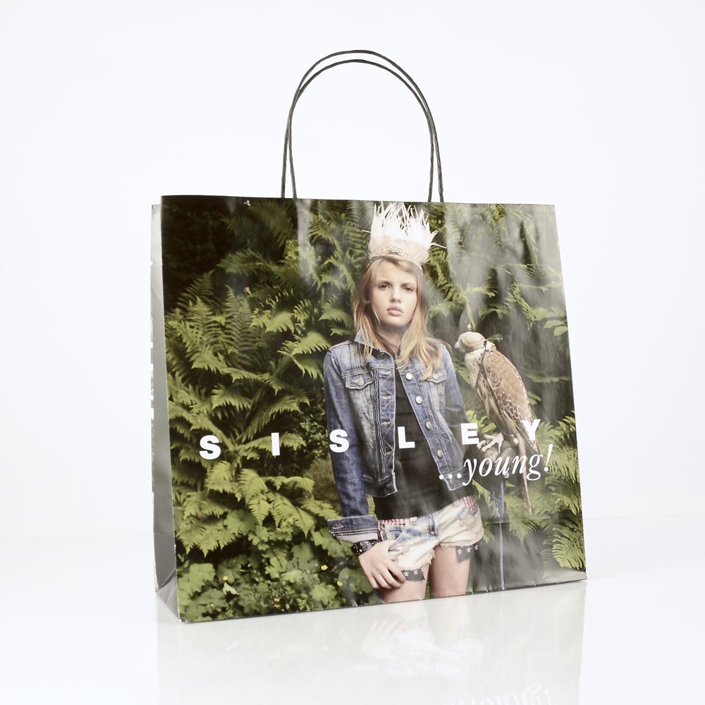 Paper carrier bag Sisley Young
