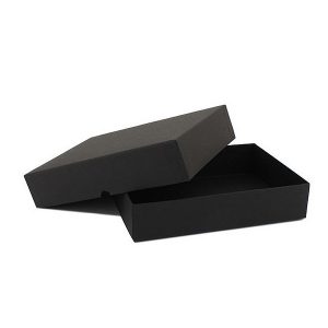 Luxe doos losse, deksel - zwart
