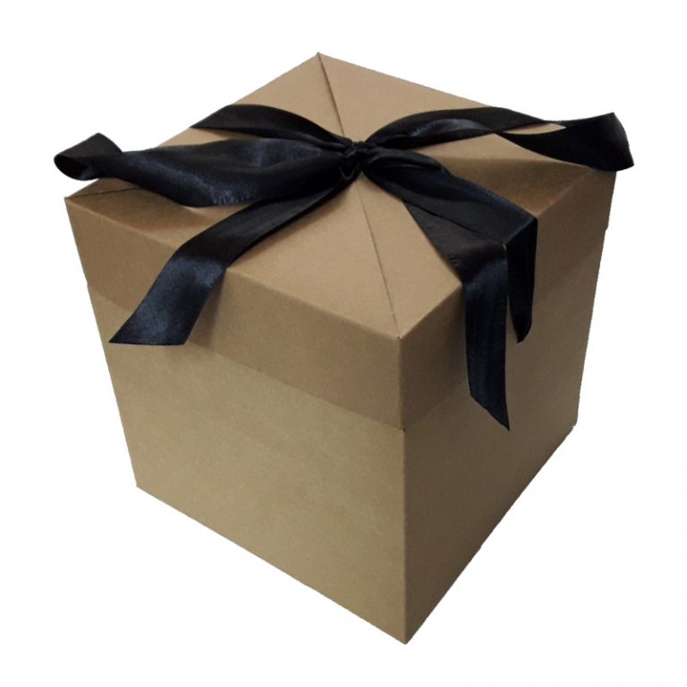 QuickBox geschenkdoos met linten 