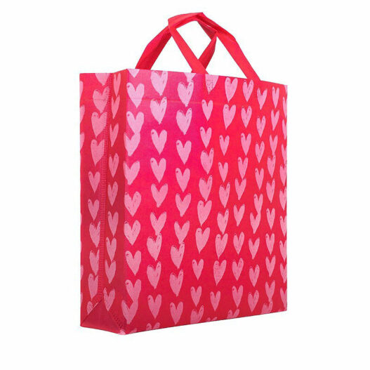 Valentijn tassen opdruk hartjes