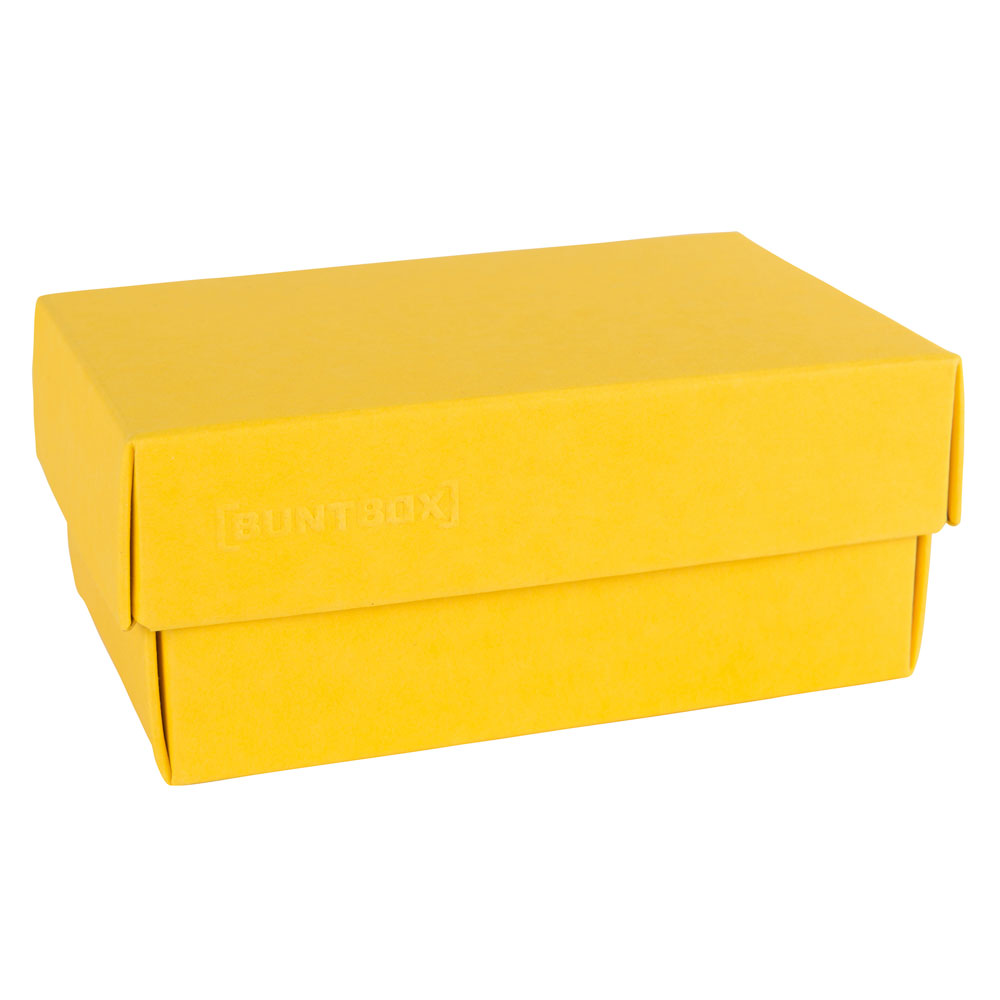 Draaien waarde speelplaats Dozen met losse deksel - Geel (Sun) | ArtiPack Verpakkingen
