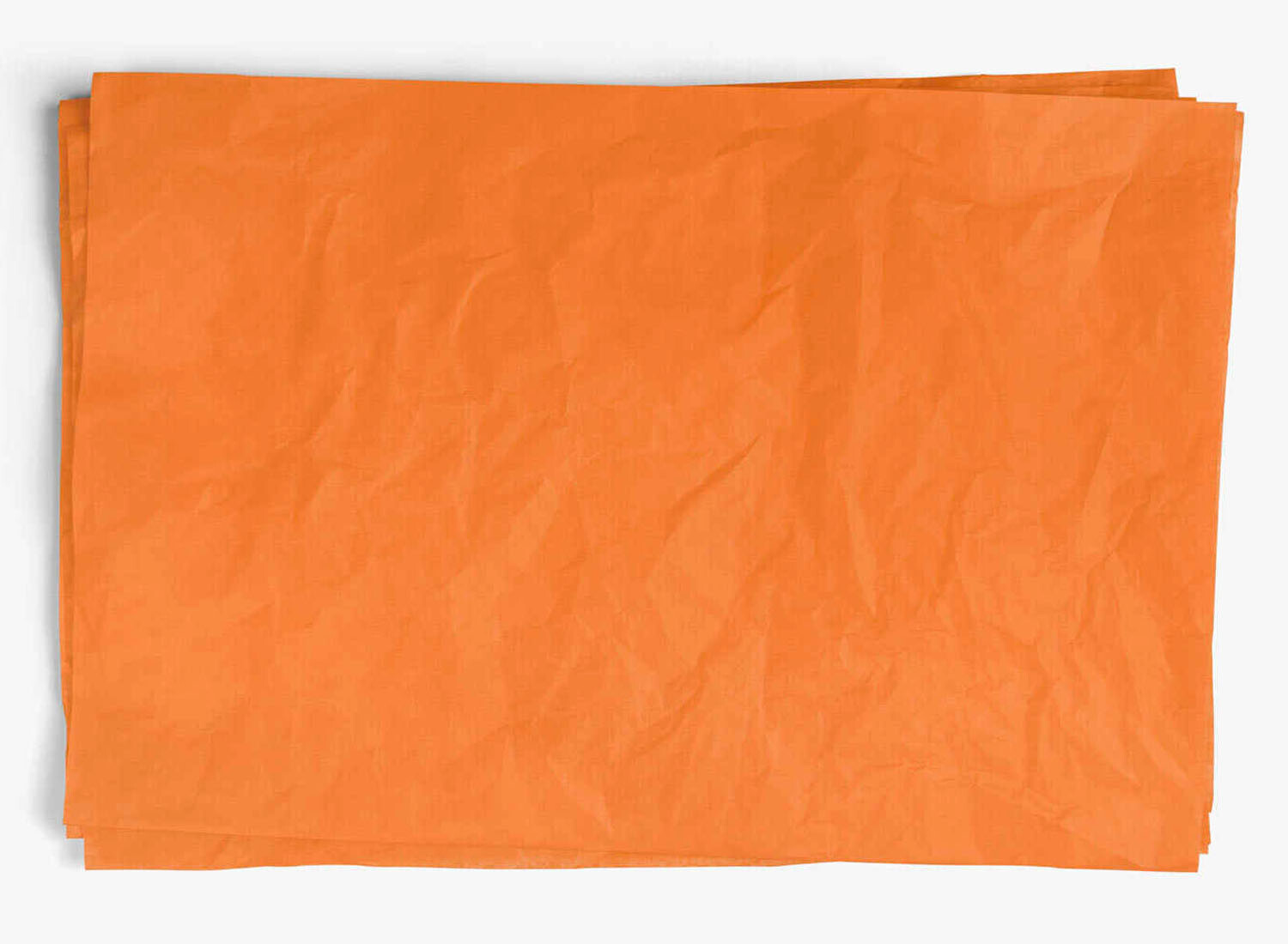 Oranje Zijdepapier, onbedrukt