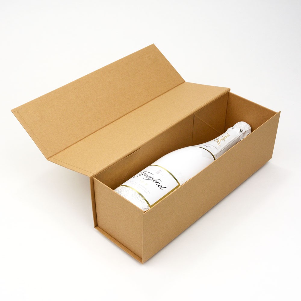 Oeganda aansporing sensatie Luxe wijndozen - Bruin | ArtiPack Luxe Geschenkverpakkingen