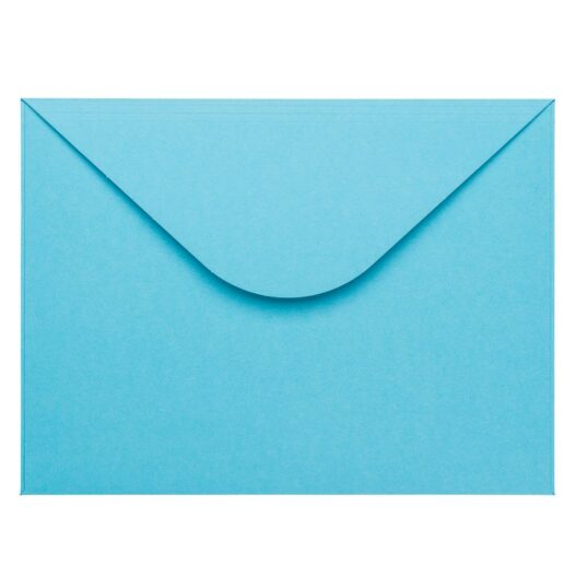 Lichtblauwe envelop