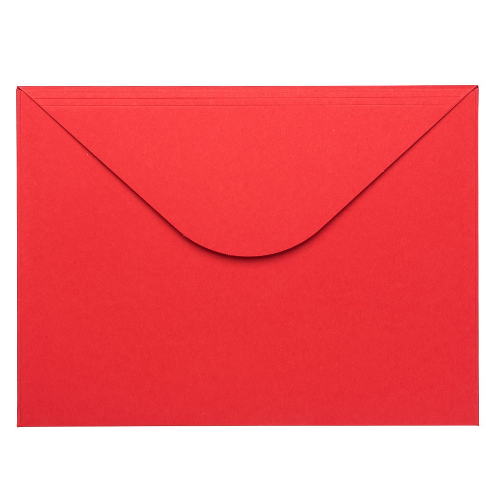 Startpunt Zeeanemoon Corroderen Enveloppen - Rood (Ruby) | ArtiPack Kartonnage Nederland