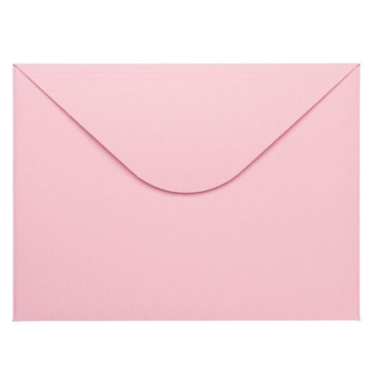 Roze envelop