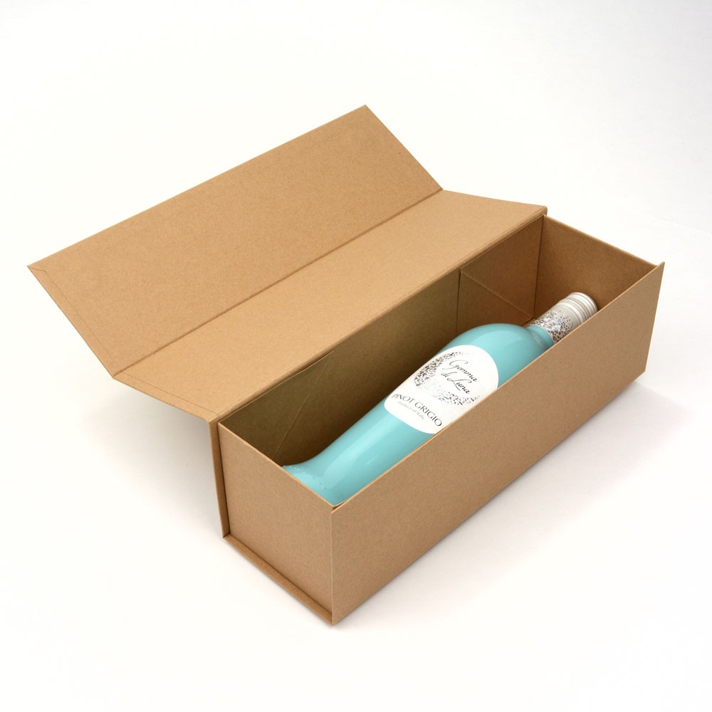 Oeganda aansporing sensatie Luxe wijndozen - Bruin | ArtiPack Luxe Geschenkverpakkingen