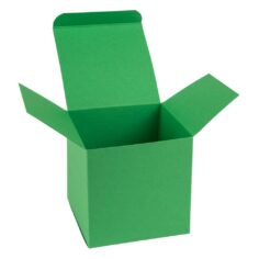 Vierkant groen doosje