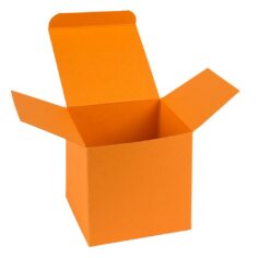 Oranje Vierkant doosje