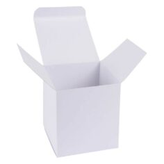 Vierkant doosjes, Wit karton