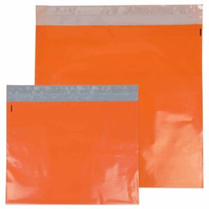 Oranje Plastic Verzendzakken