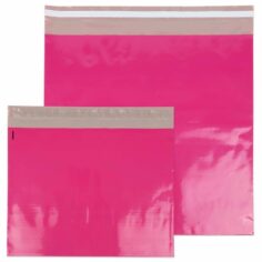 Roze Plastic verzendzakken