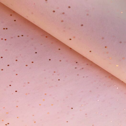 Zijdepapier - nude rosegoud gemstone