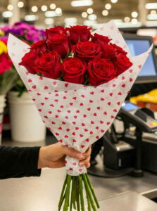 Vloeipapier met hartjes