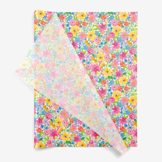 ihaspoko 60 vellen gekleurd zijdepapier, 50 × 35 cm, geschenkpapier voor knutselen en geschenkverpakking, decoratief (20 kleuren