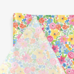 Zijdepapier Watercolor floral