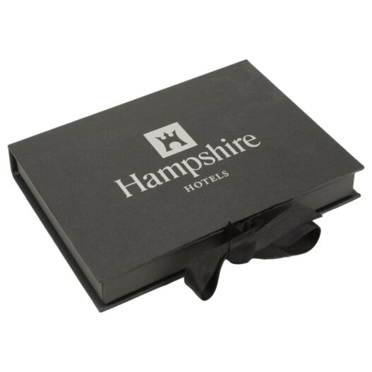 Giftcard doosje zwart - Hampshire Hotels