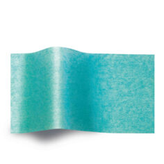 Turquoise pearlesence zijdepapier