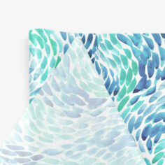 Bedrukt Zijdepapier Sea Glass