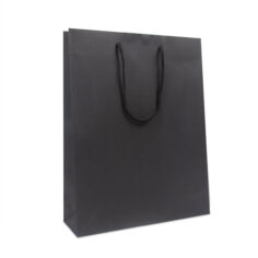 Luxe zwarte papieren tas