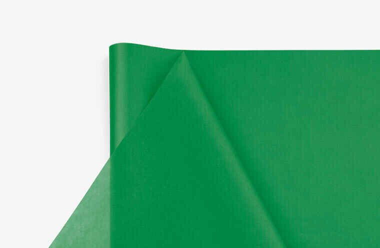 Waxed Tissue Paper - Kelly Green Waxed Tissue Paper Kelly Green
