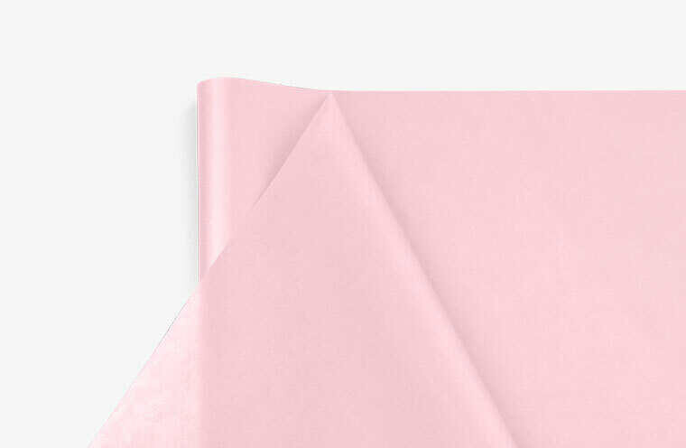 Waxed Tissue Paper - Light Pink Waxed Tissue Paper Light Pink