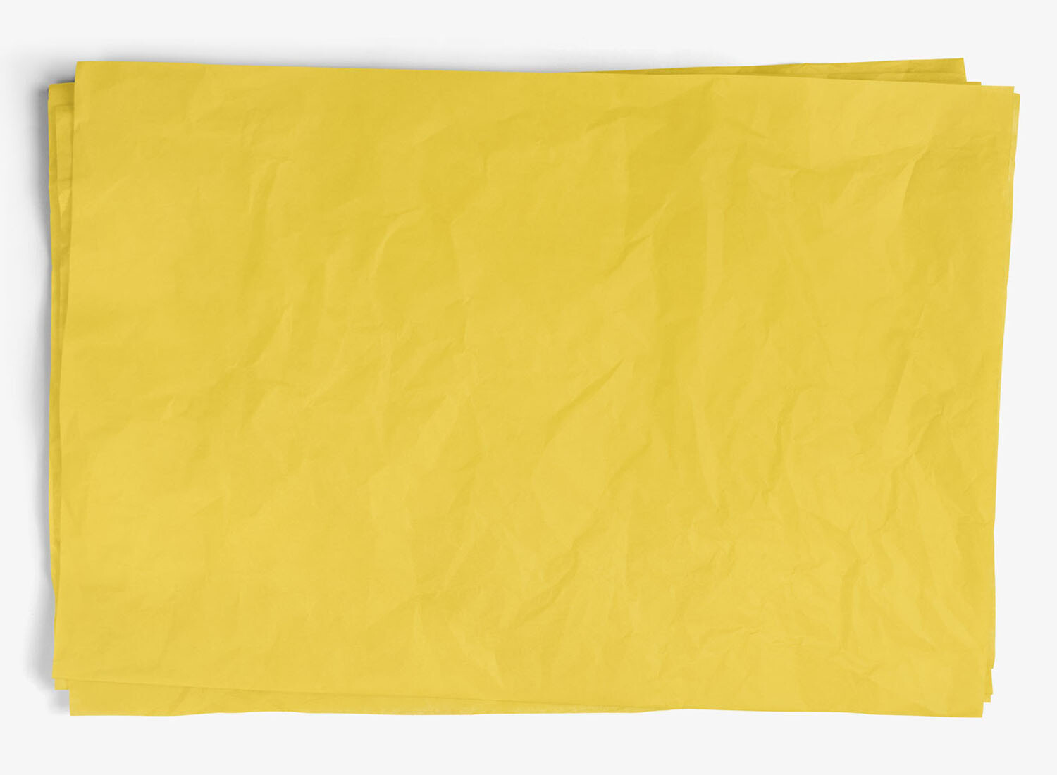 Waxed tissue paper - Buttercup yellow