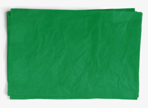 Kelly Green tissue paper - waxed