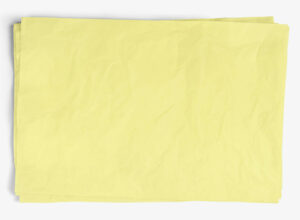 Yellow tissue paper - waxed