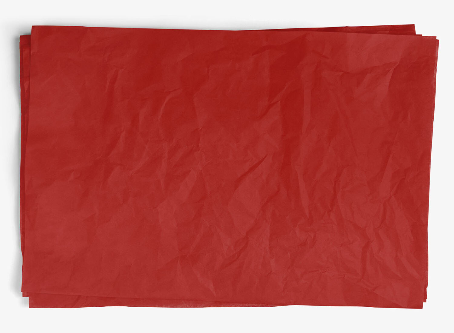 waxed Tissue Paper - Scarlet