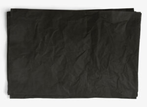 Waxed Tissue Paper - Black