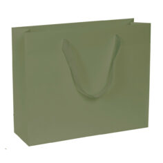 Groene tas van papier