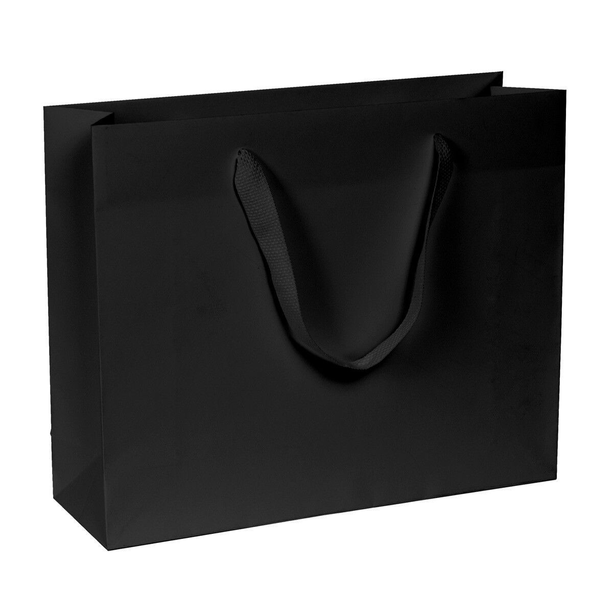 Zwarte luxe tas van papier