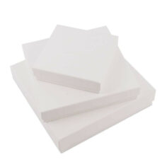 Luxe kartonnen dozen met deksel - Wit kraftpapier