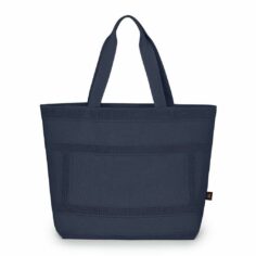 1818055 - Shoppertas Mono Donkerblauw - Voorzijde
