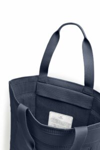 Beach bag - Shopper Mono Navy - Binnenzijde