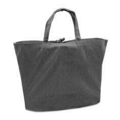 Grijze denim look Canvas Strandtas