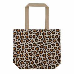 Katoenen Tas met Luipaardprint